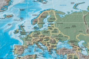 evropa mapa