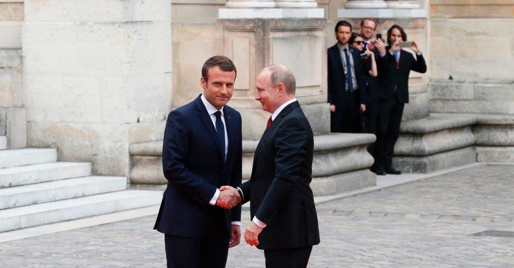 macron i putin