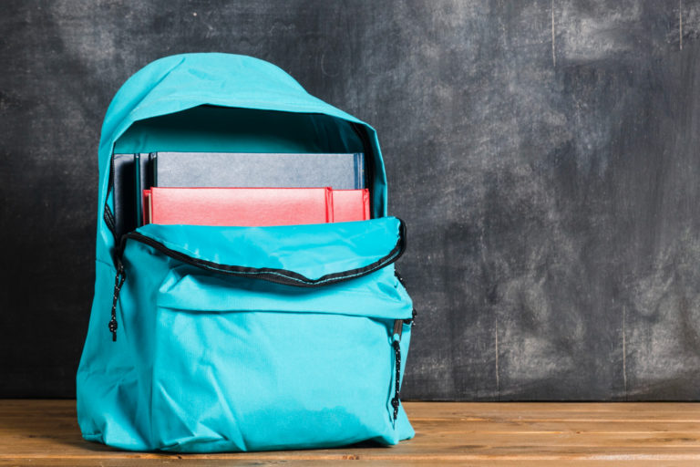 blue-backpack-with-textbooks