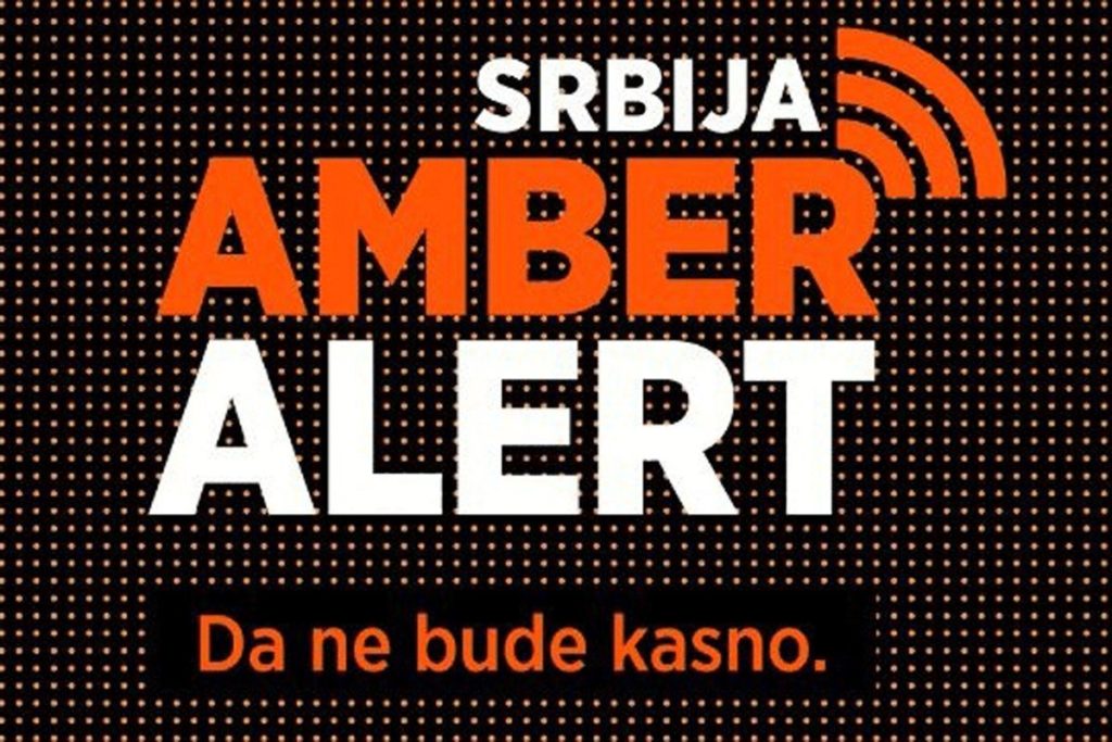 amber alert srbija 123