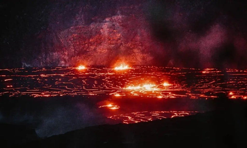 erupcija vulkan kilauea