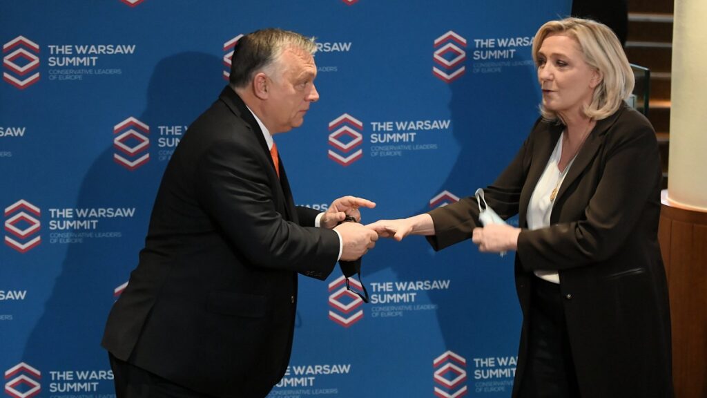 LE PEN I ORBAN