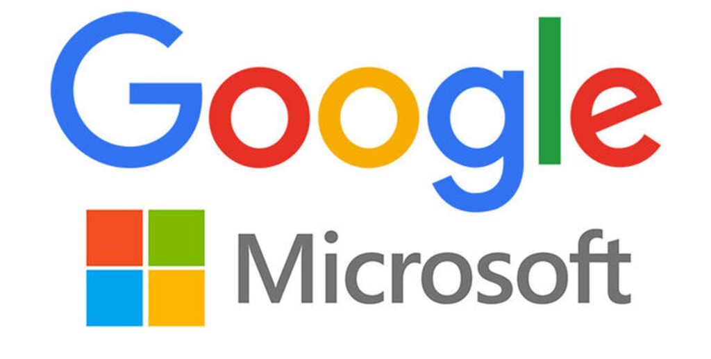 google-microsoft-logo