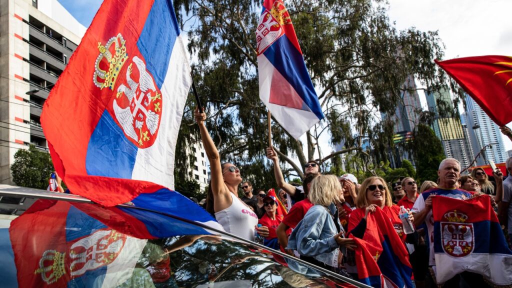 PROTESTI BELGRAD 2