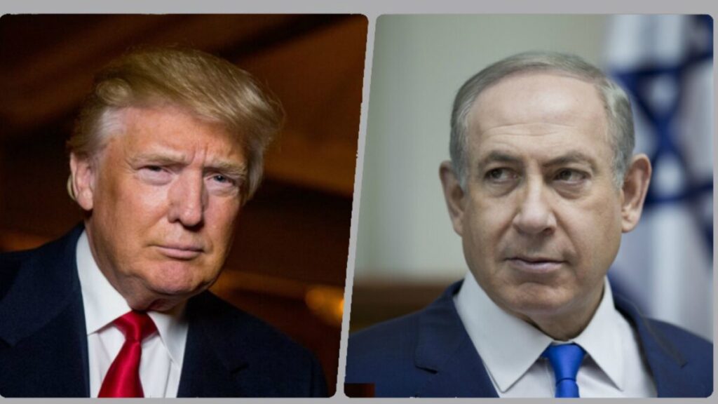 TRAMP NETANJAHU