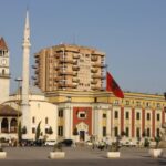 Skanderberg square, Tirana, Albania, Europe